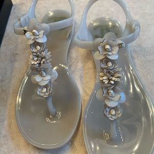 Chanel jelly sandal’s